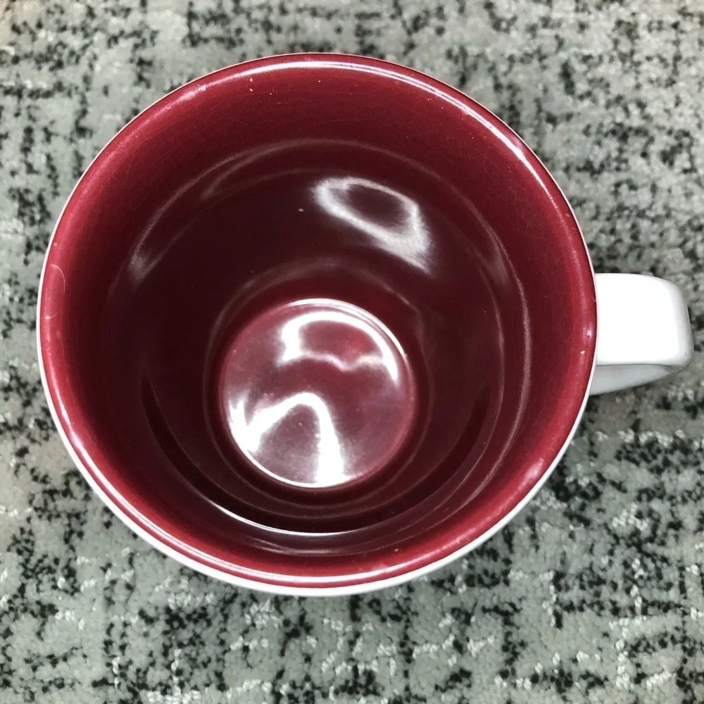 Starbucks White & Red Est. 1971 Coffee Mug 2006